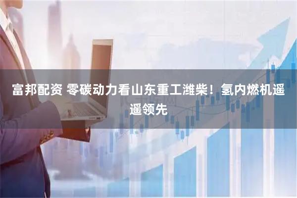 富邦配资 零碳动力看山东重工潍柴！氢内燃机遥遥领先