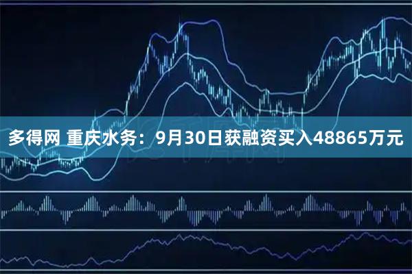 多得网 重庆水务：9月30日获融资买入48865万元